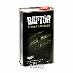 U-pol Raptor Deux (2) Noir Pulvérisation Sur Camion Kits + 1 Doublure De Caisse Pistolet