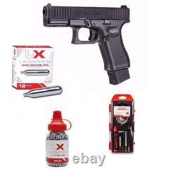 Umarex GLOCK 19 Gen 5 MOS. 177 Pistolet à air à soufflage semi-automatique ? Choisissez votre pack