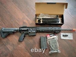 Umarex Hk417dv2 Gbbr 6mm Airsoft Gas Rifle (par Vfc) Rare Avec Kit Dmr