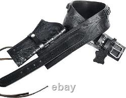 Western Cowboy Authentic Gun Holster And Belt Costume Kit Mexicain Wild West